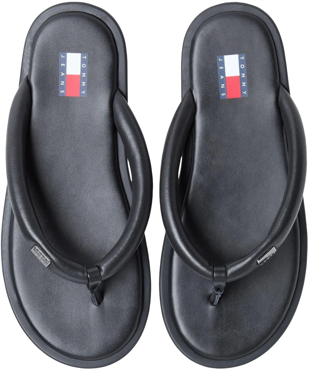 Tommy Jeans Soft Padded Sandalen Damen 38 EU Schwarz