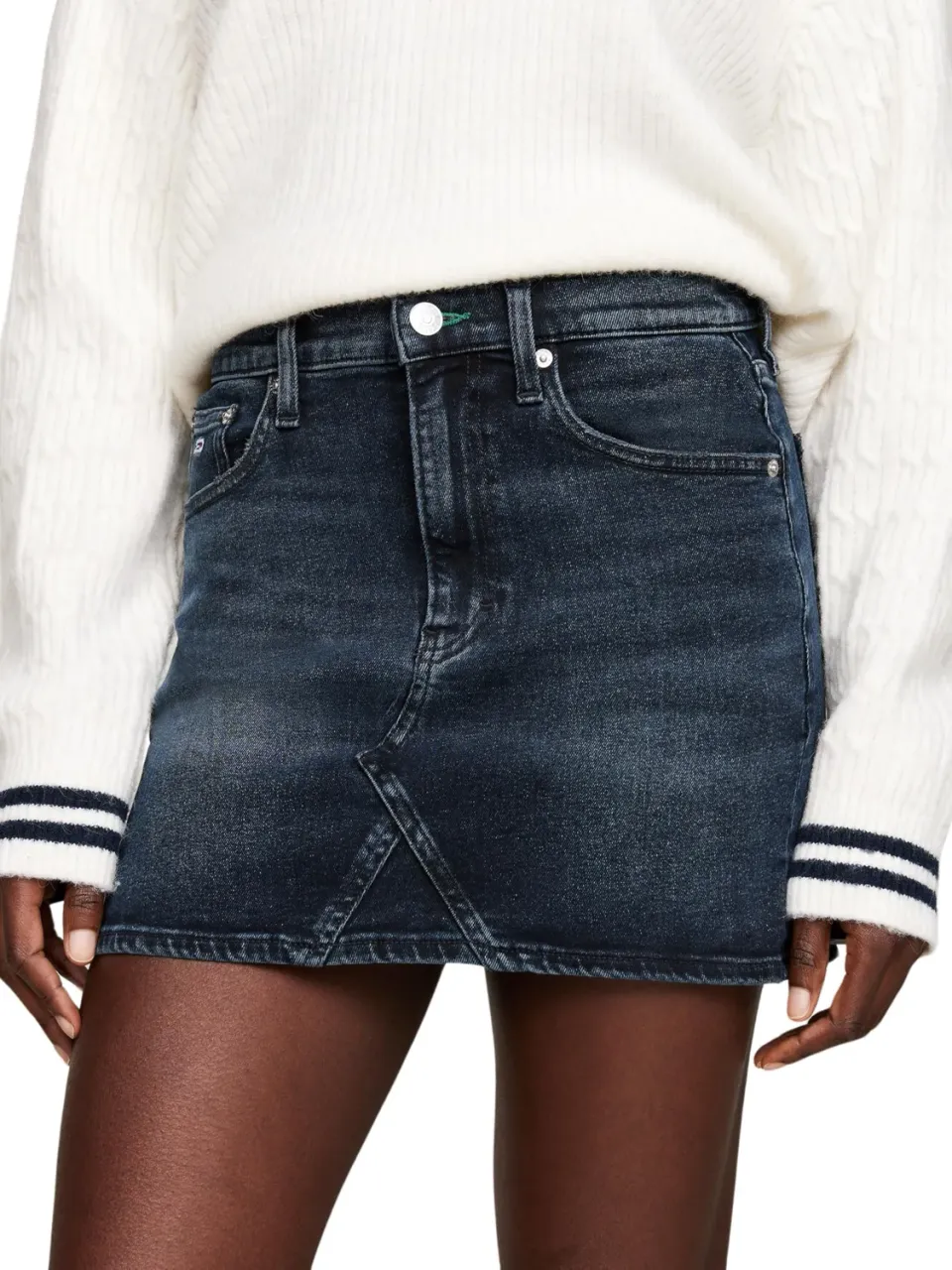 Tommy Jeans Izzie Jeansrock Kurz 25W Denim