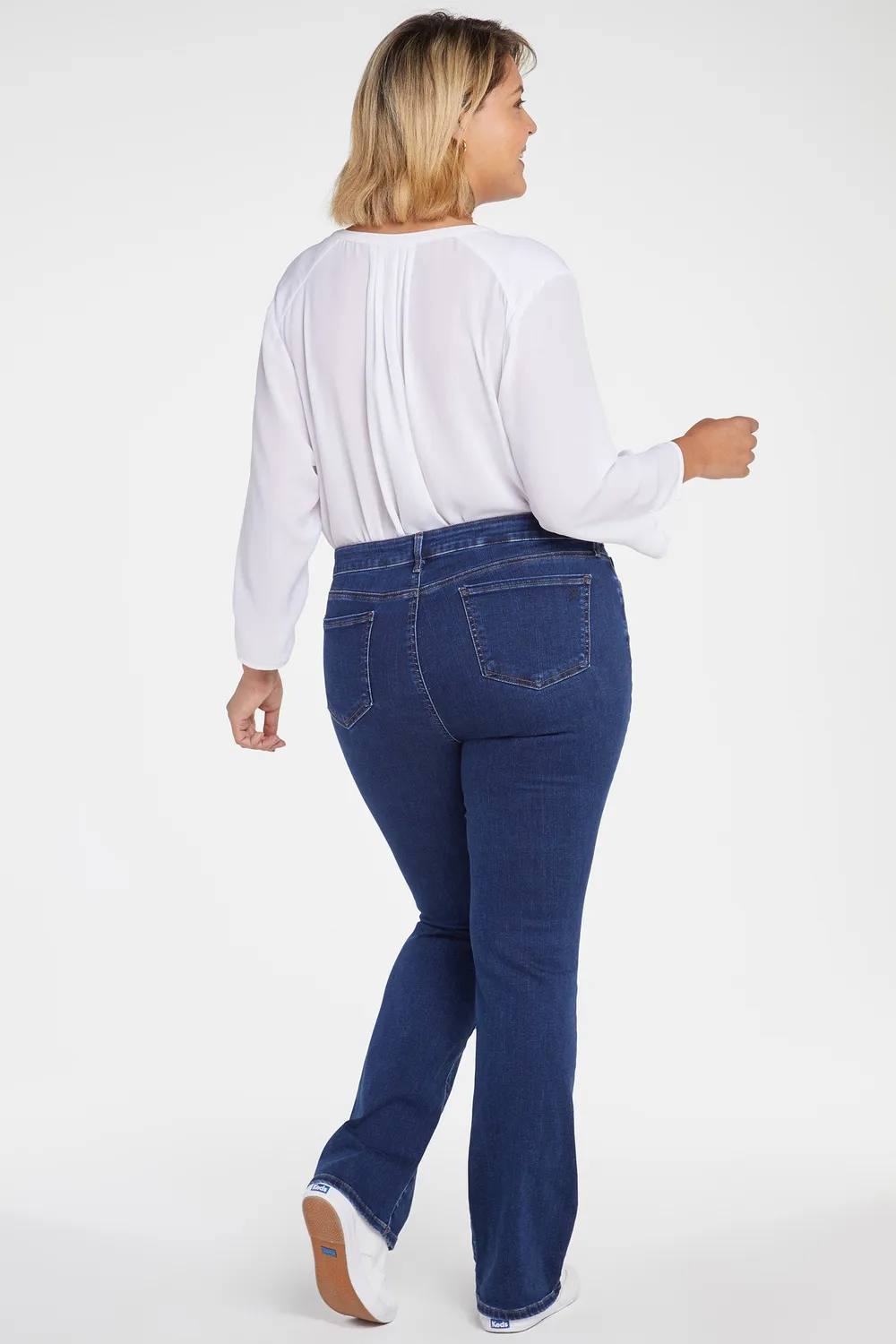NYDJ Barbara Bootcut Plus Jeans Quinn weit