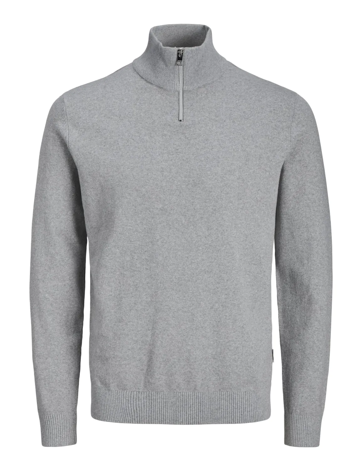 JJ Rebel Jrebcallum Knit Half Zip Troyer Schwarz