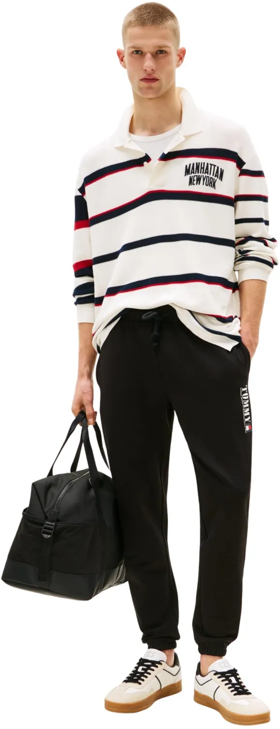 Tommy Jeans Graphic Jogginghose XL Herren mit Tunnelzug