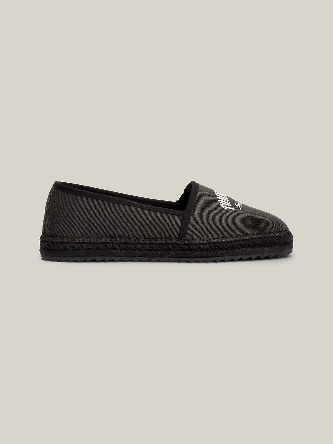 Tommy Jeans Espadrilles Stoffschuhe Schwarz 39
