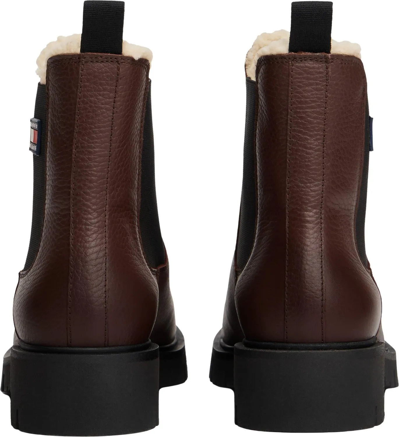 Tommy Jeans Chelsea Boots Damen mit Innenfutter Schwarz