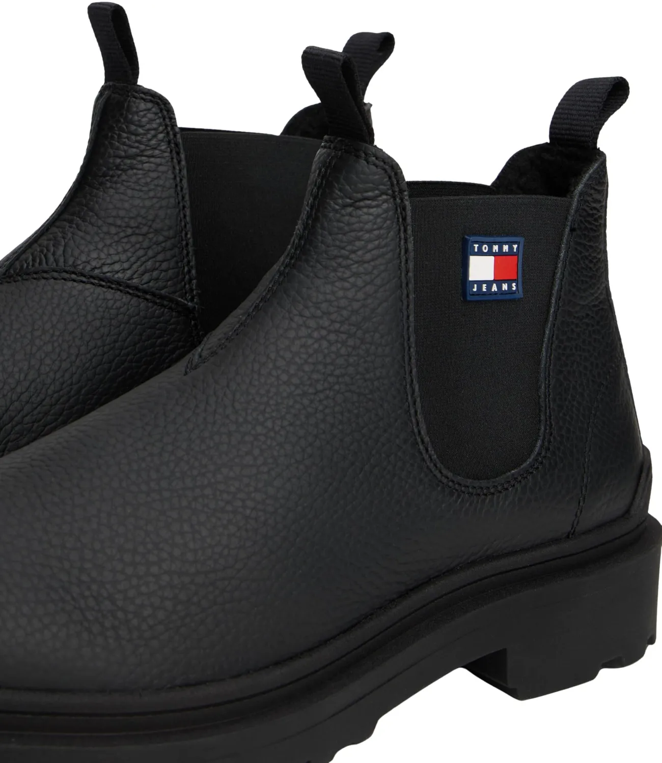 Tommy Jeans TJM Chelsea EM0EM01670 Stiefel 45 Leder