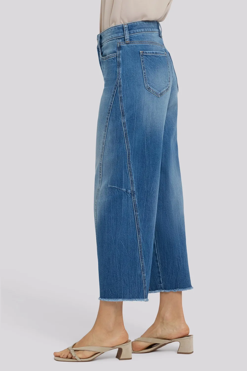 NYDJ Alyssa Relaxed Crop Jeans Pacifica Fransen