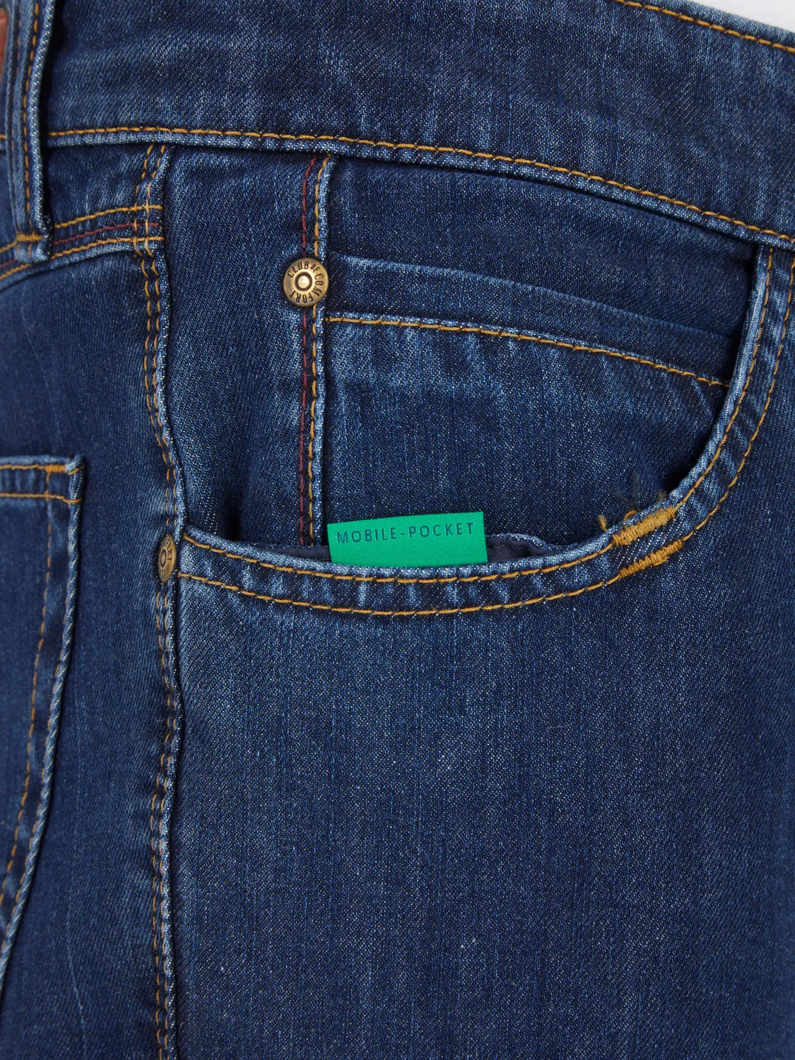 Club of Comfort Henry Z7054 Jeans jeansblau 360 Stretch