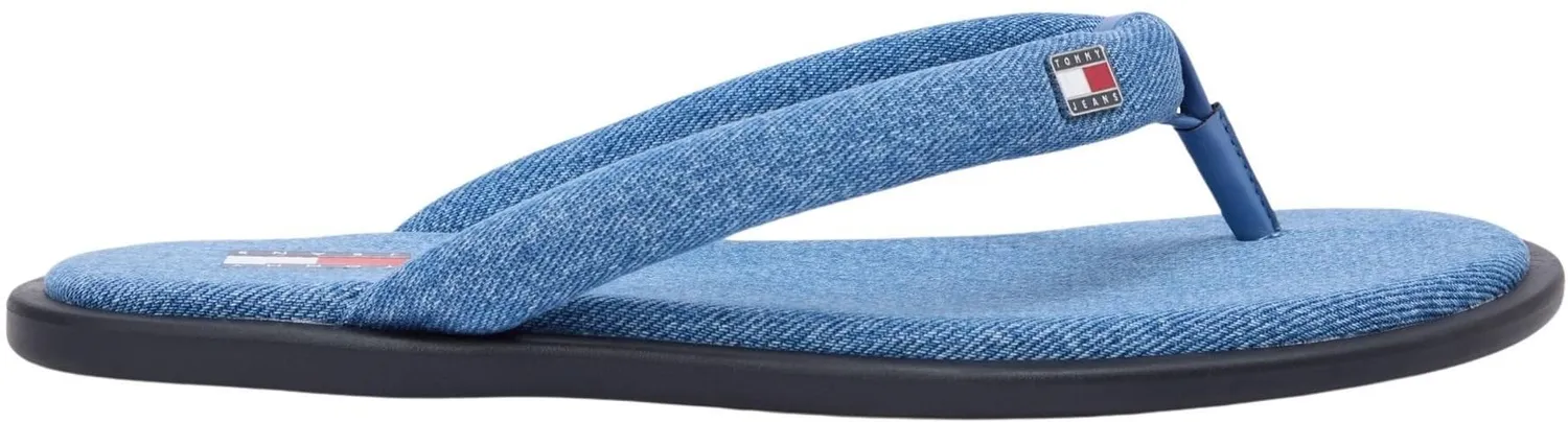 Tommy Jeans Padded Denim Sandalen 39 EU flach Denim