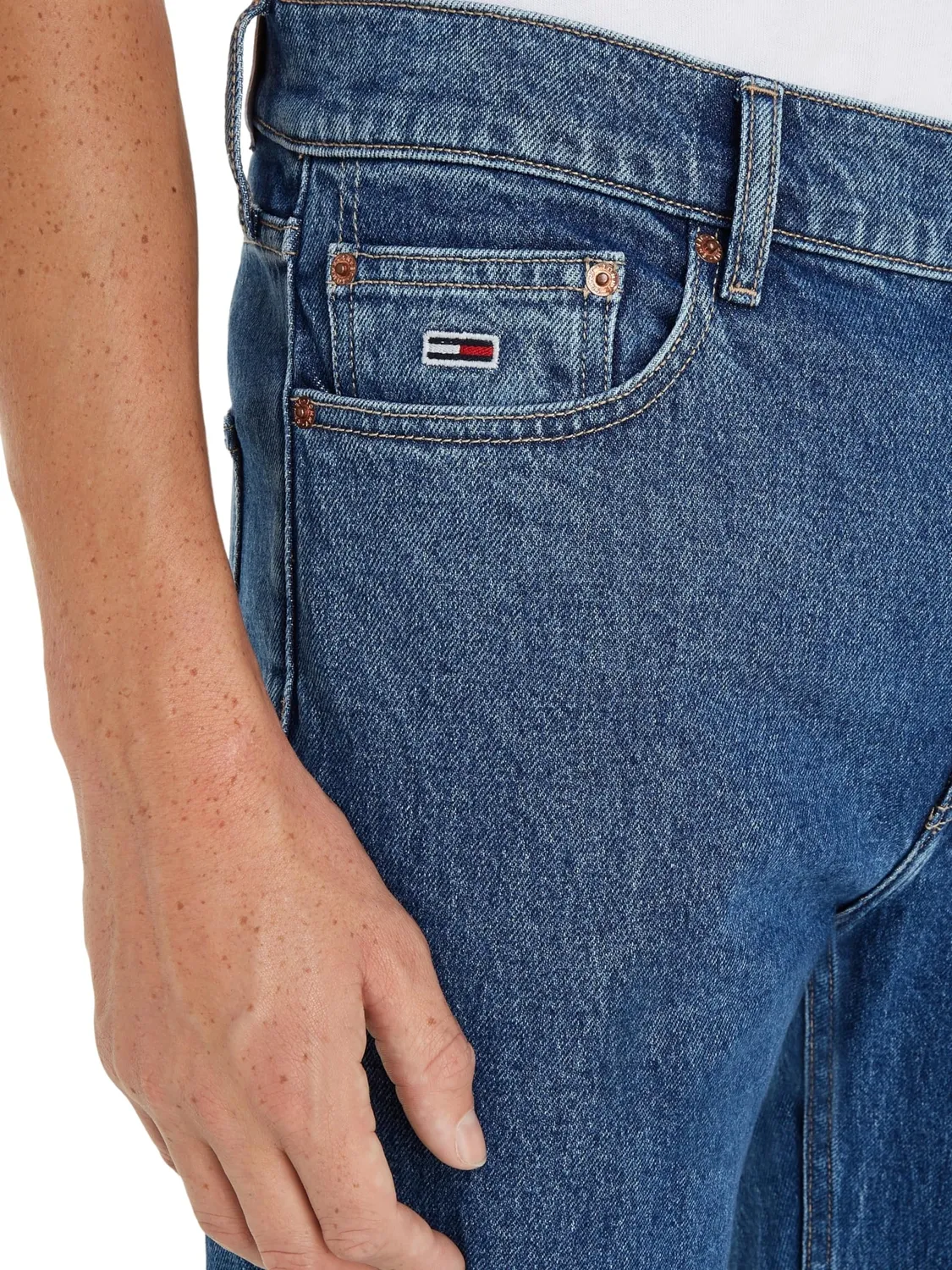 Tommy Jeans Herren Jeanshose 32W/30L Stretch-Denim