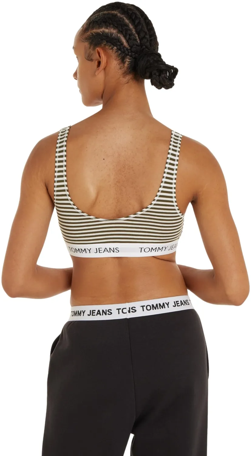 Tommy Jeans Keyhole Bralette Damen BH Print