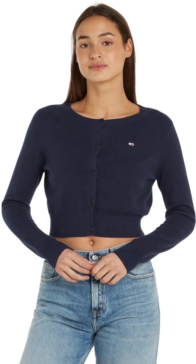 Tommy Jeans TJW Essential Cardigan DW0DW17252 Strickjacke Damen XL