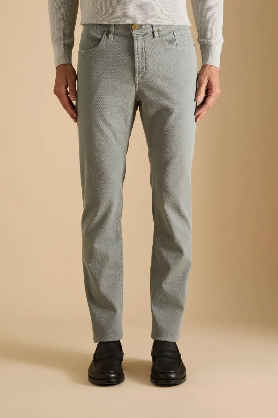 Jeckerson Jordan Hose Herren hellgrau Slim Fit
