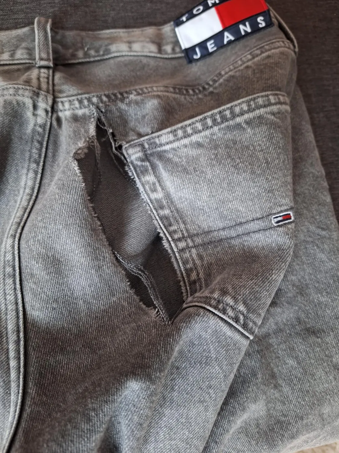 Tommy Jeans Herren Jeans Jeanshose 32W 32L Stretch-Denim