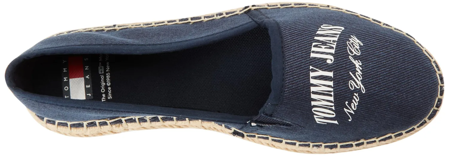 Tommy Jeans TJW Varsity Espadrille EN0EN02470 Blau Gr. 37