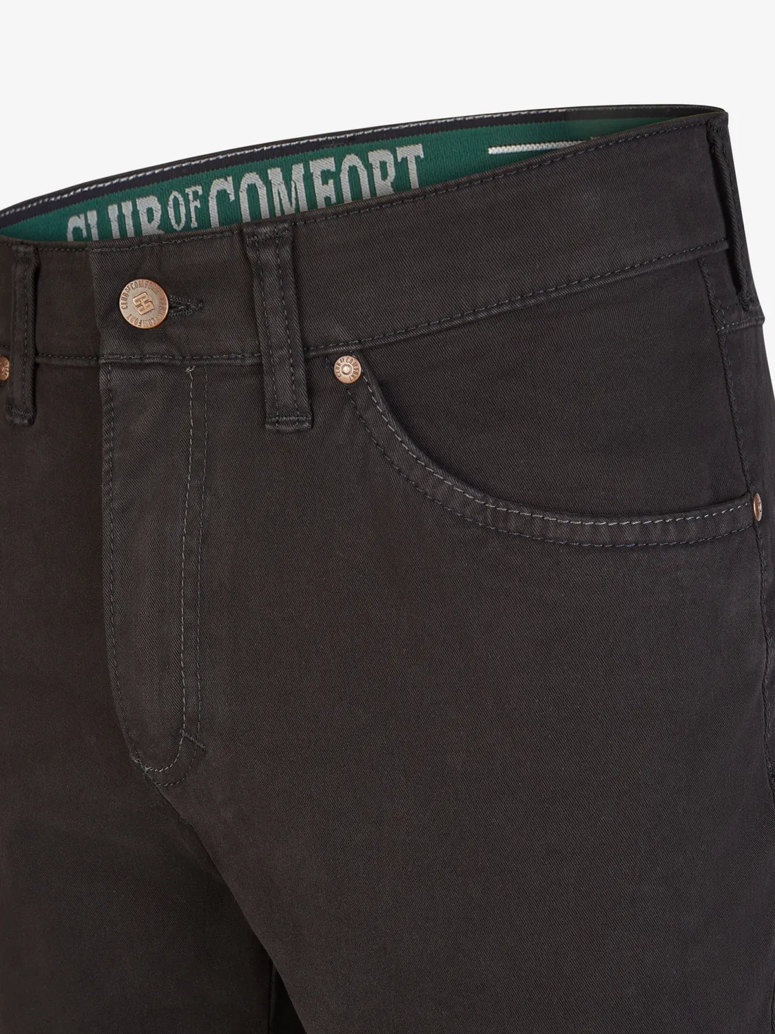 Club of Comfort Henry 8070 5-Pocket Hose schwarz Stretch