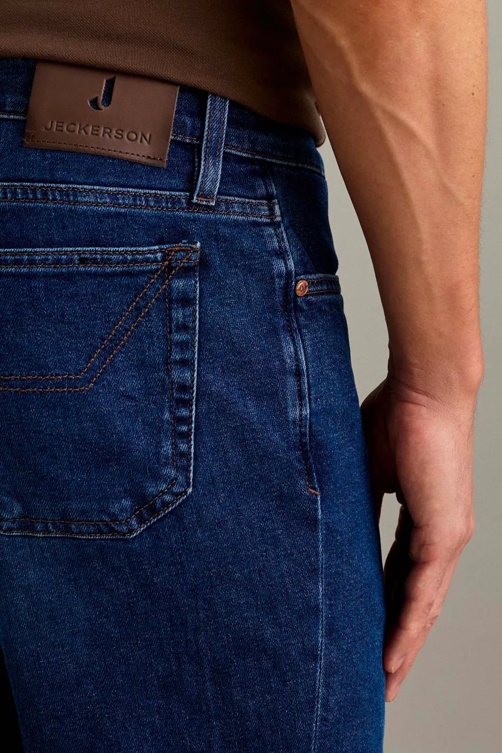 Jeckerson Jasper Jeans Dunkelblau Regular Fit
