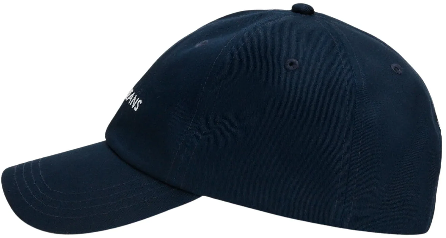 Tommy Jeans Tjw Linear Logo Cap Aw0aw15845 Kappe Blau