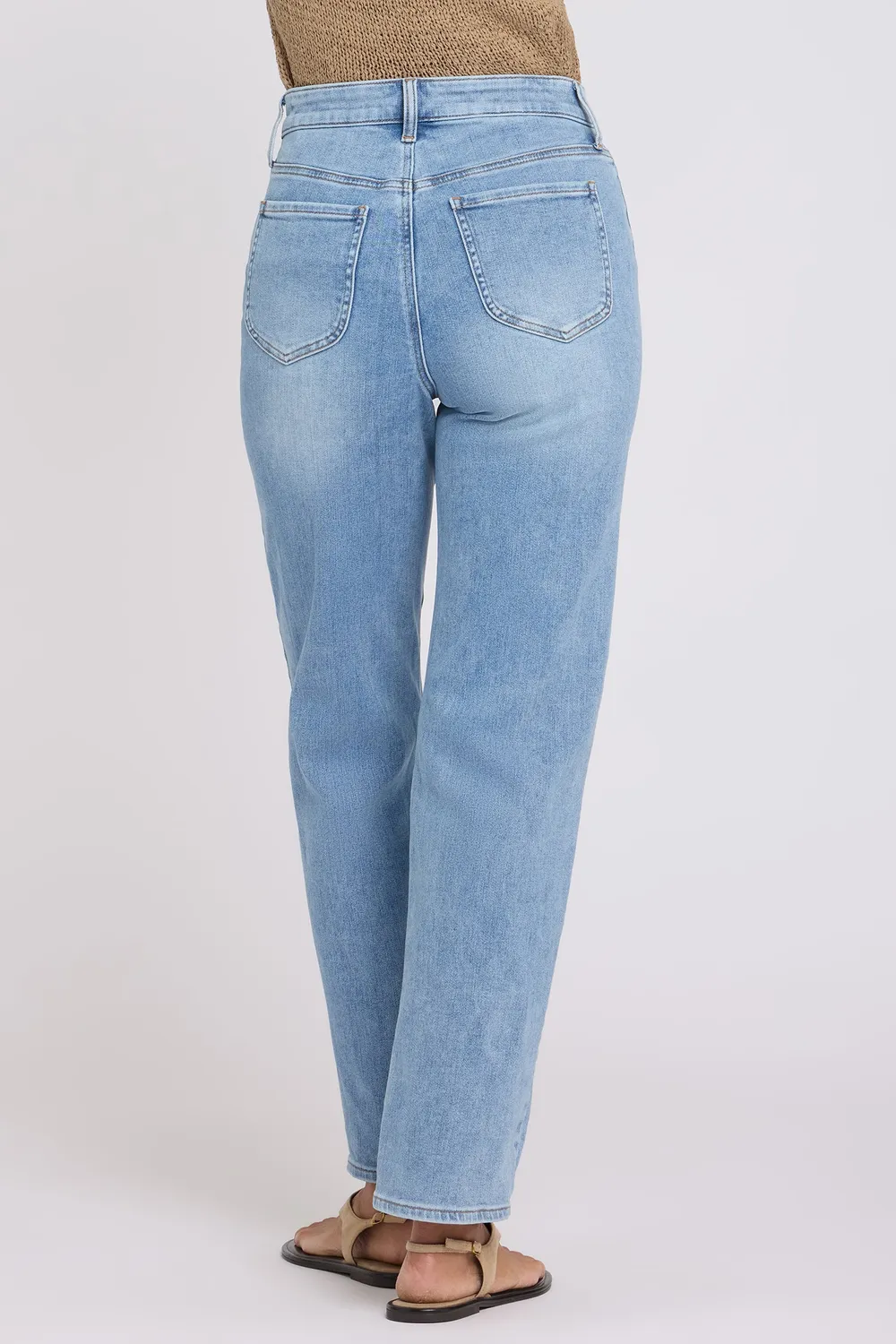 NYDJ Kasey Stovepipe Jeans Mist Springs hellblau