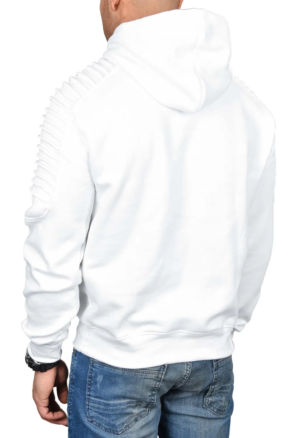 Alessandro Salvarini AS-074 Kapuzenhoodie Biker Herren