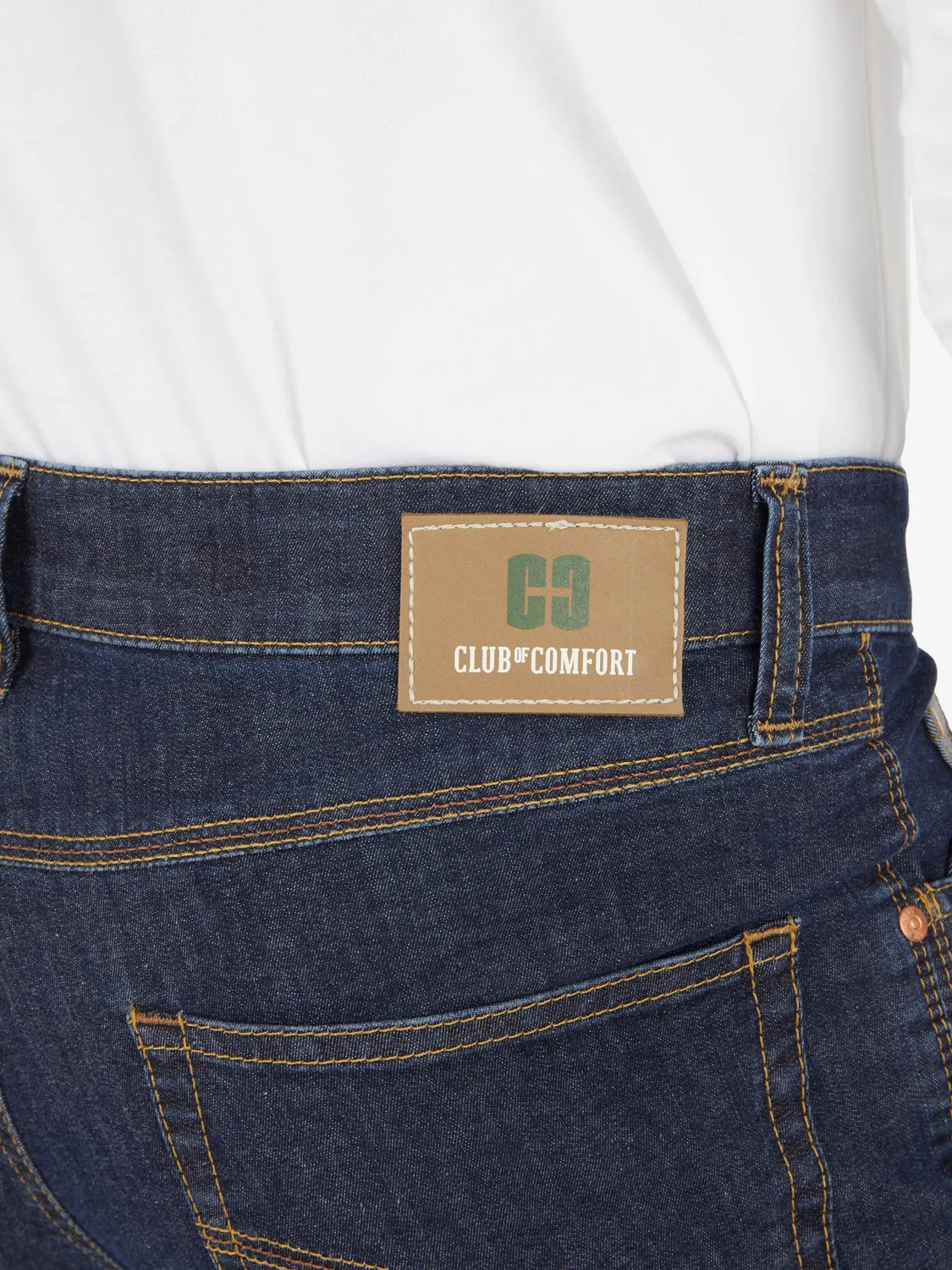 Club of Comfort Henry Z6516 Jeans blau Super High Stretch