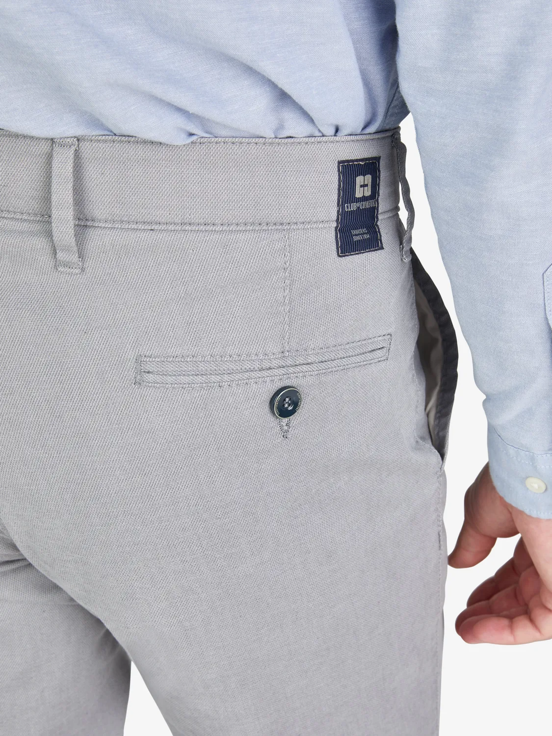 Club of Comfort Garvey 8108 Chino grau High Stretch