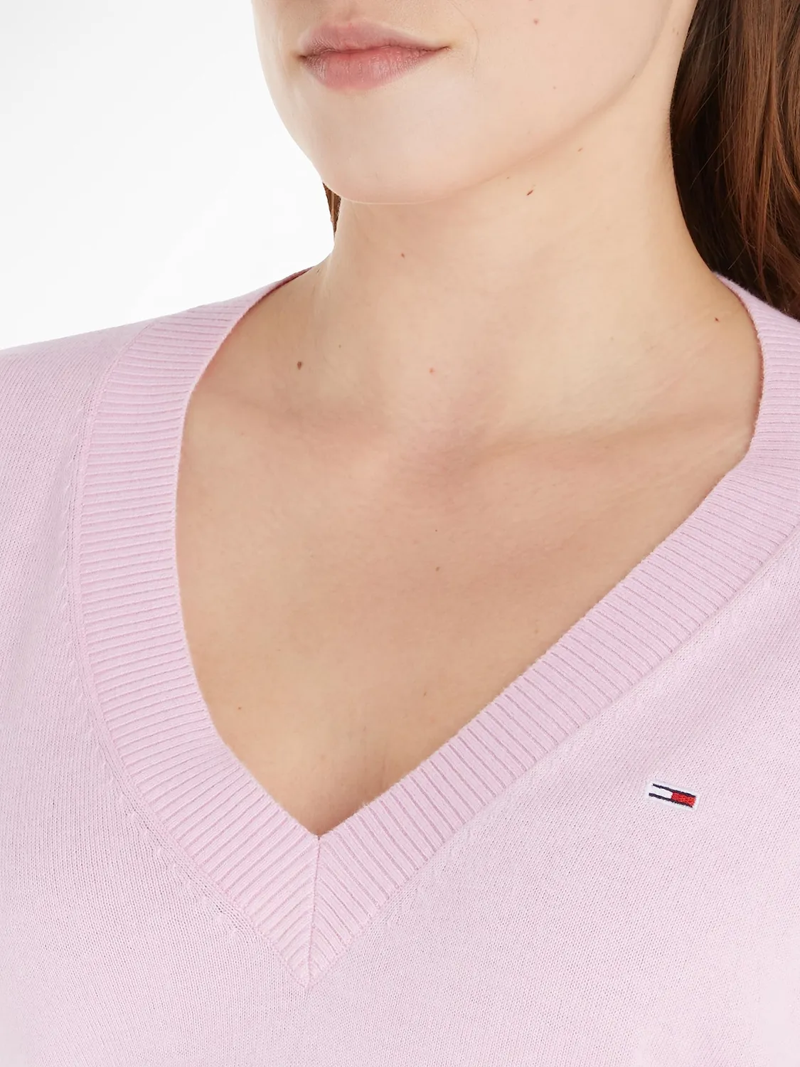 Tommy Jeans TJW Essential V-Neck DW0DW16535 Pullover
