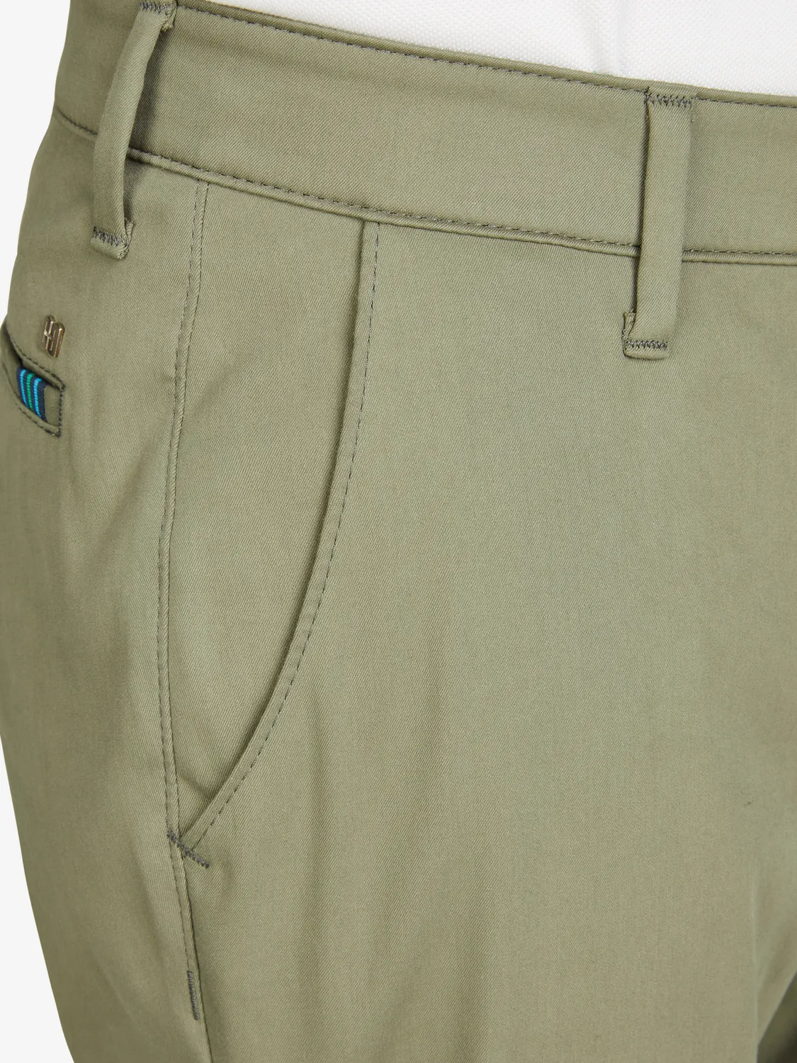 Club of Comfort Rob 8130 Chino Hose khaki High Stretch