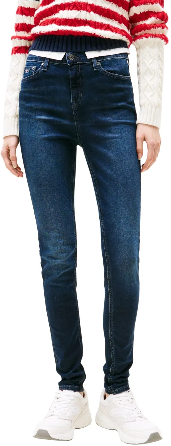 Tommy Jeans Nora Stretch Jeans Damen Slim echtes Denim