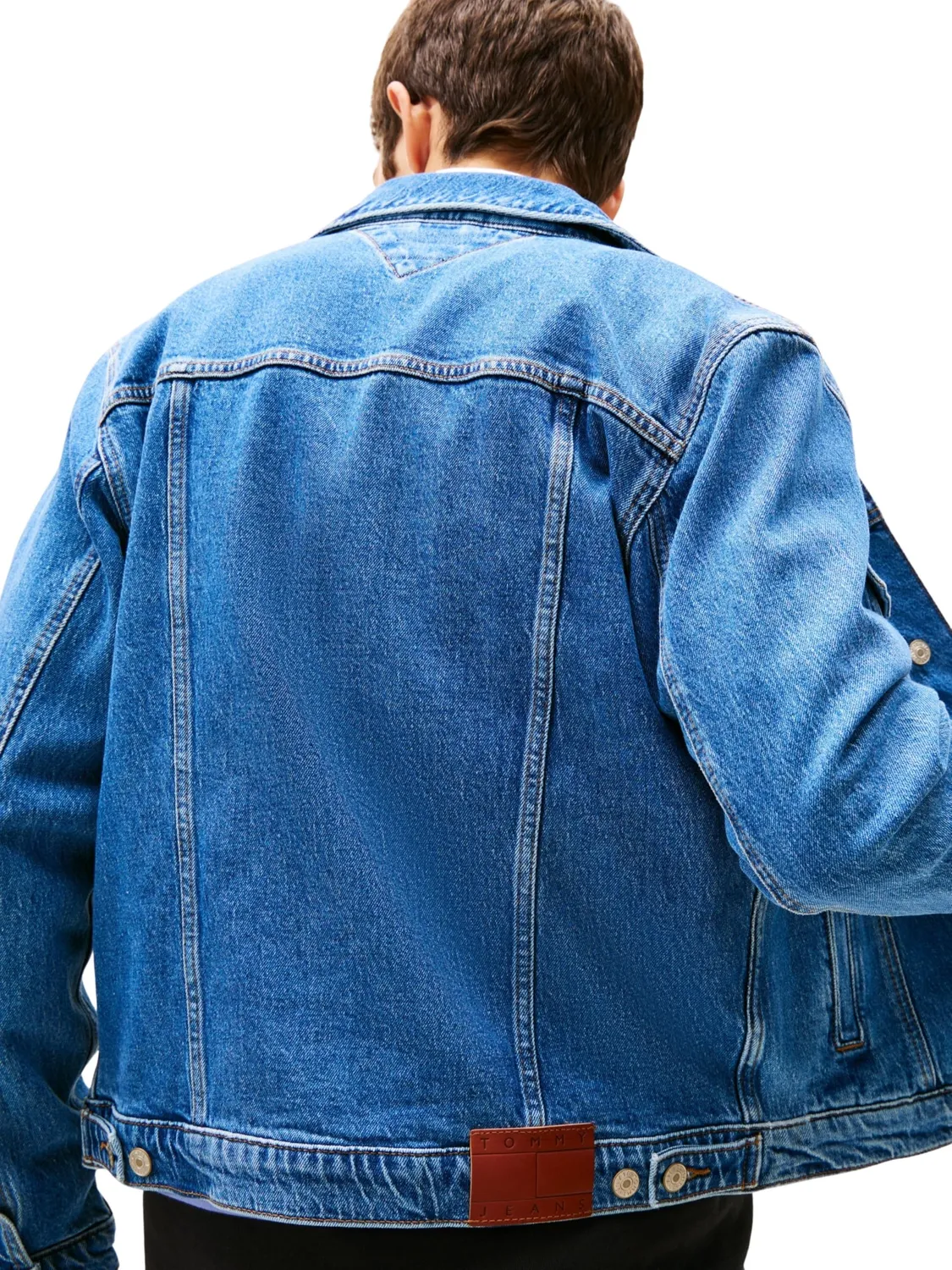 Tommy Jeans Ryan Trucker-Jacke Herren S Jeansblau