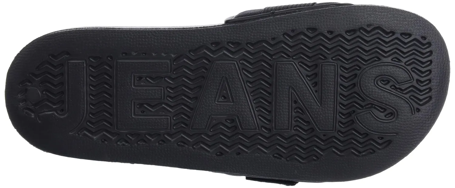 Tommy Jeans Herren Badeschuhe mit Logo Schwarz 40 EU