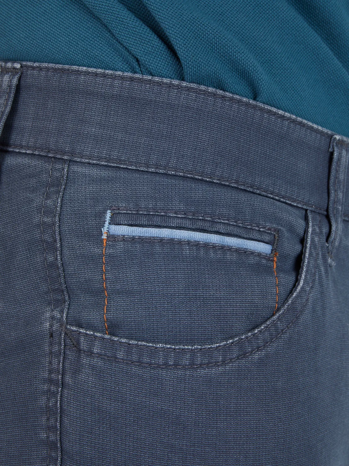 Club of Comfort Marvin 7506 Hose mittelblau Stretch