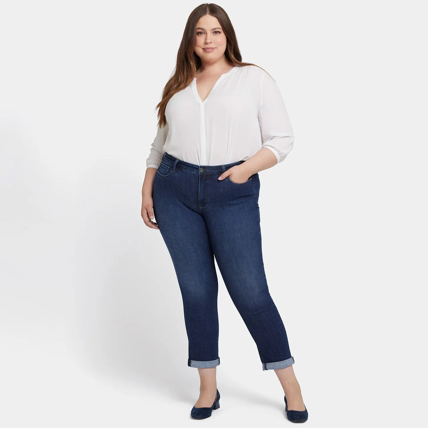NYDJ Sheri Slim Ankle Jeans Wellspring 16W