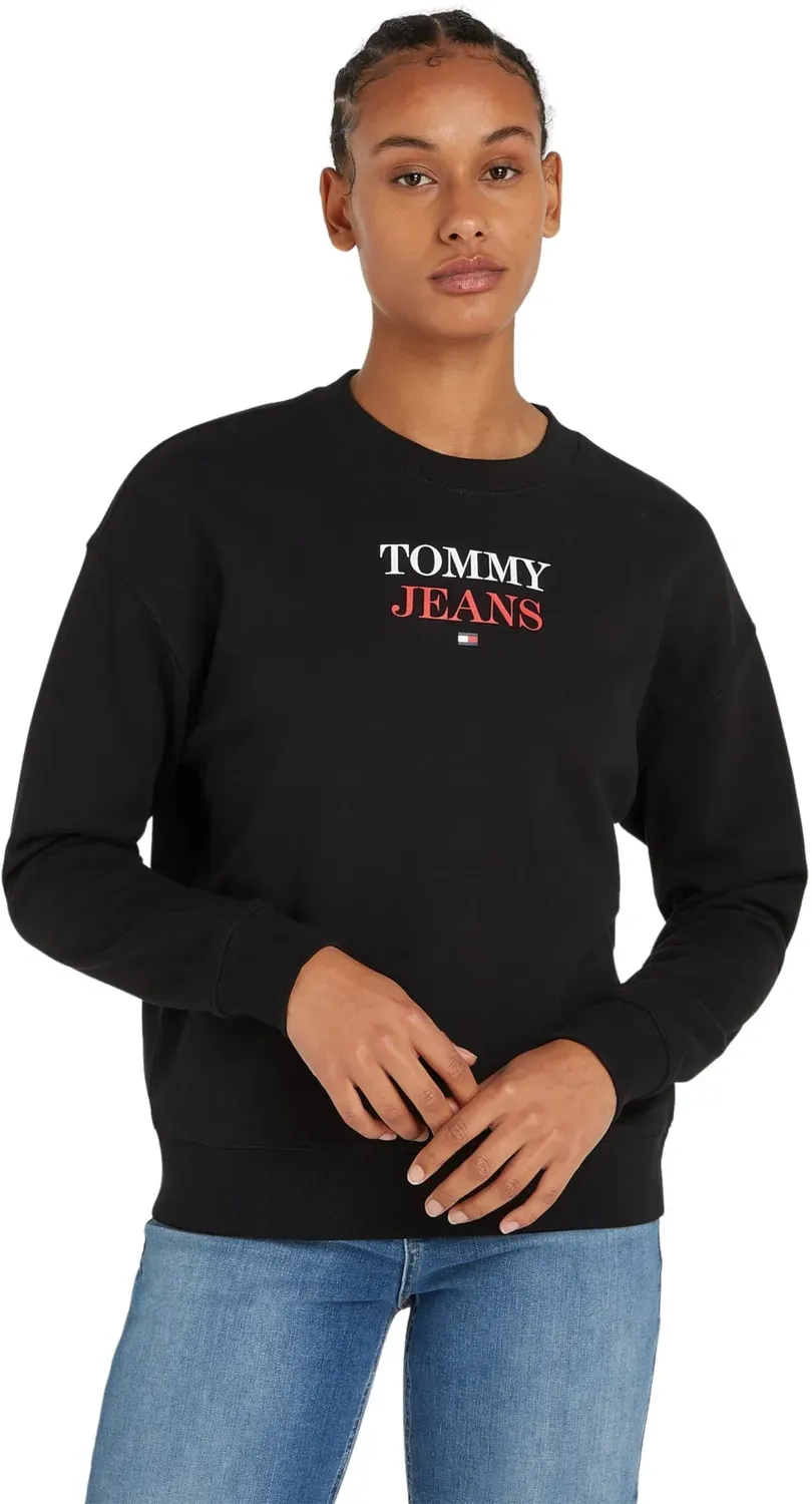Tommy Jeans Crew Neck Sweatshirt Damen Baumwolle