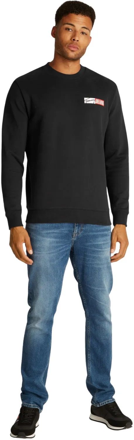 Tommy Jeans Entry Graphic Sweatshirt S Rundhals schwarz