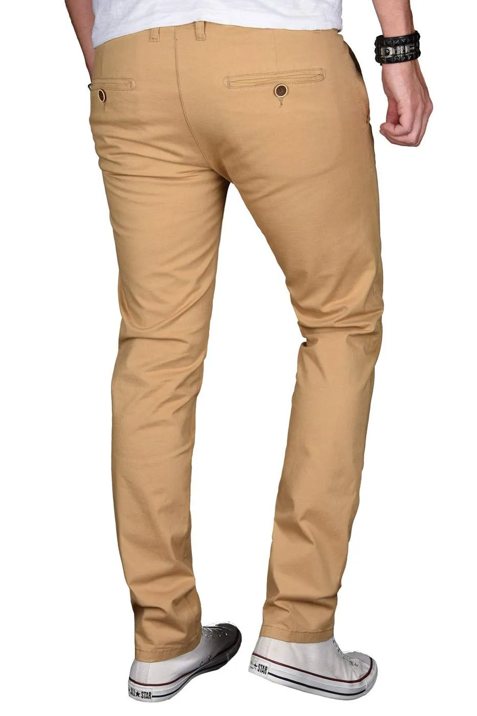 Alessandro Salvarini AS024 Chino Herren Regular Slim