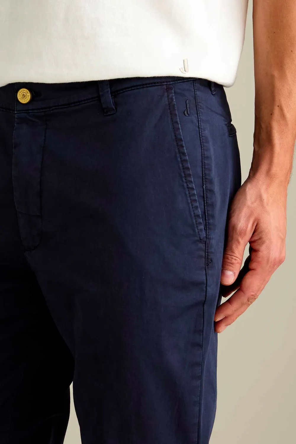 Jeckerson Jack Slim Fit Chino dunkelblau Stretch