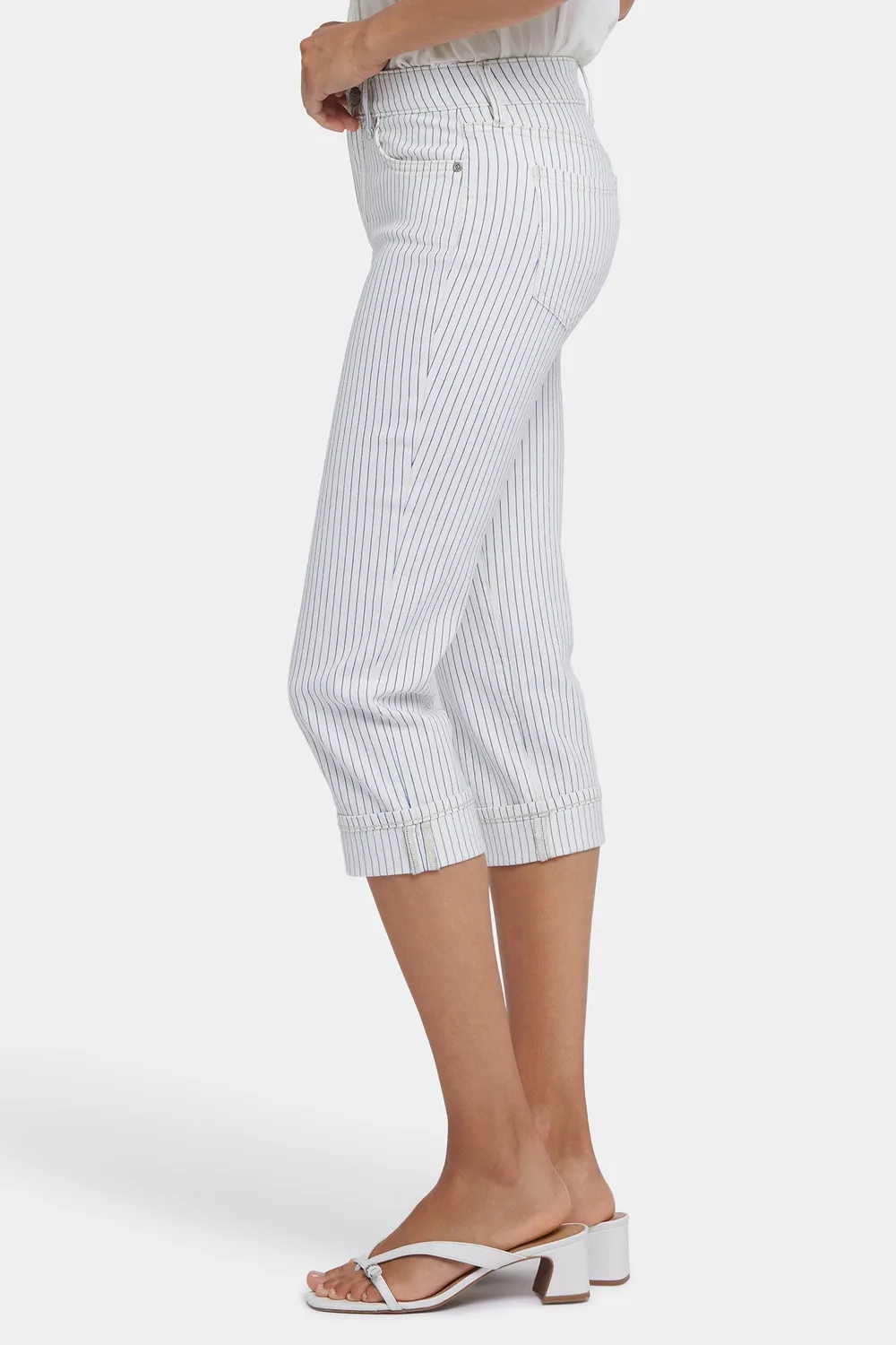 NYDJ Marilyn Straight Crop Petite Jeans Palencia
