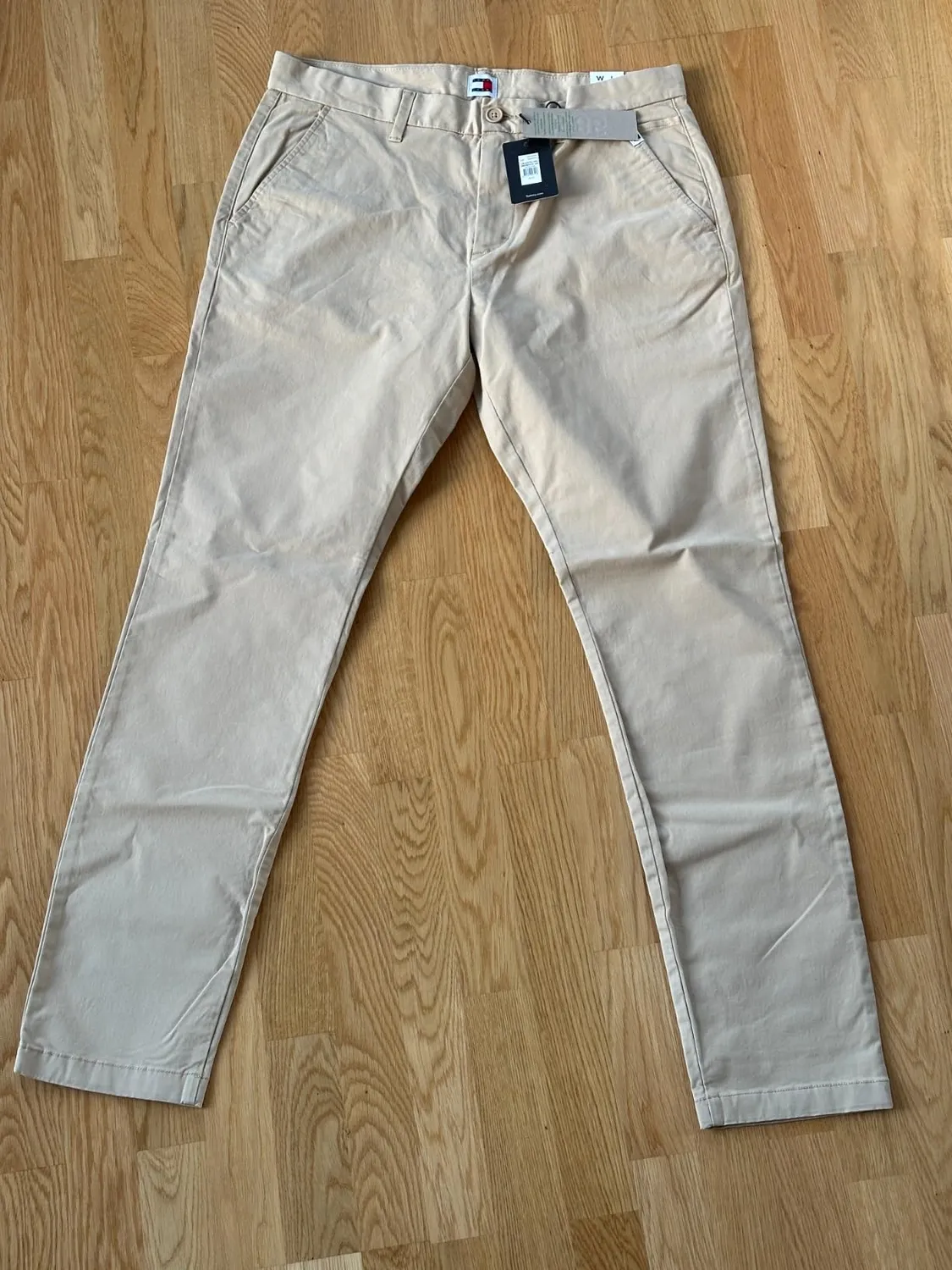 Tommy Jeans Austin Stretch Chino Herren Blau Beige