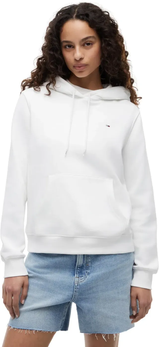Tommy Jeans TJW Regular Hoodie Damen Kapuze Schwarz