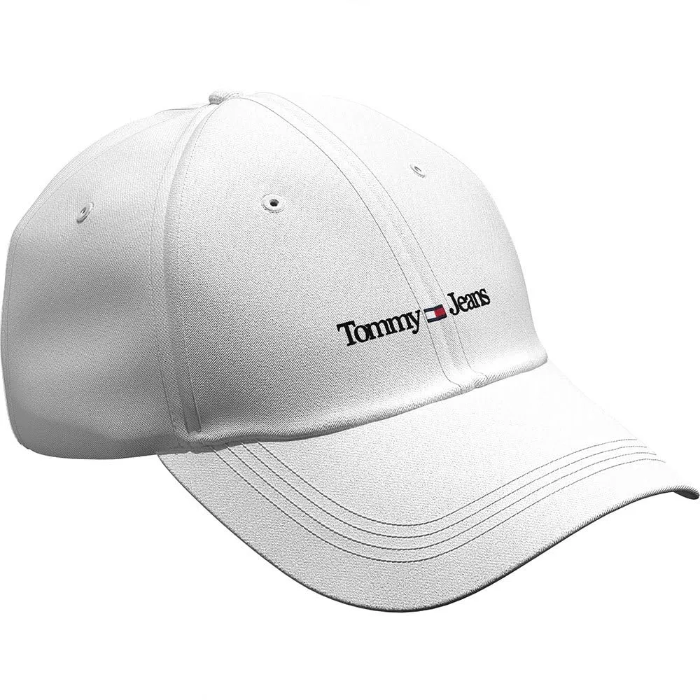 Tommy Jeans TJM Sport Cap Baseball-Cap Grau mit Logo