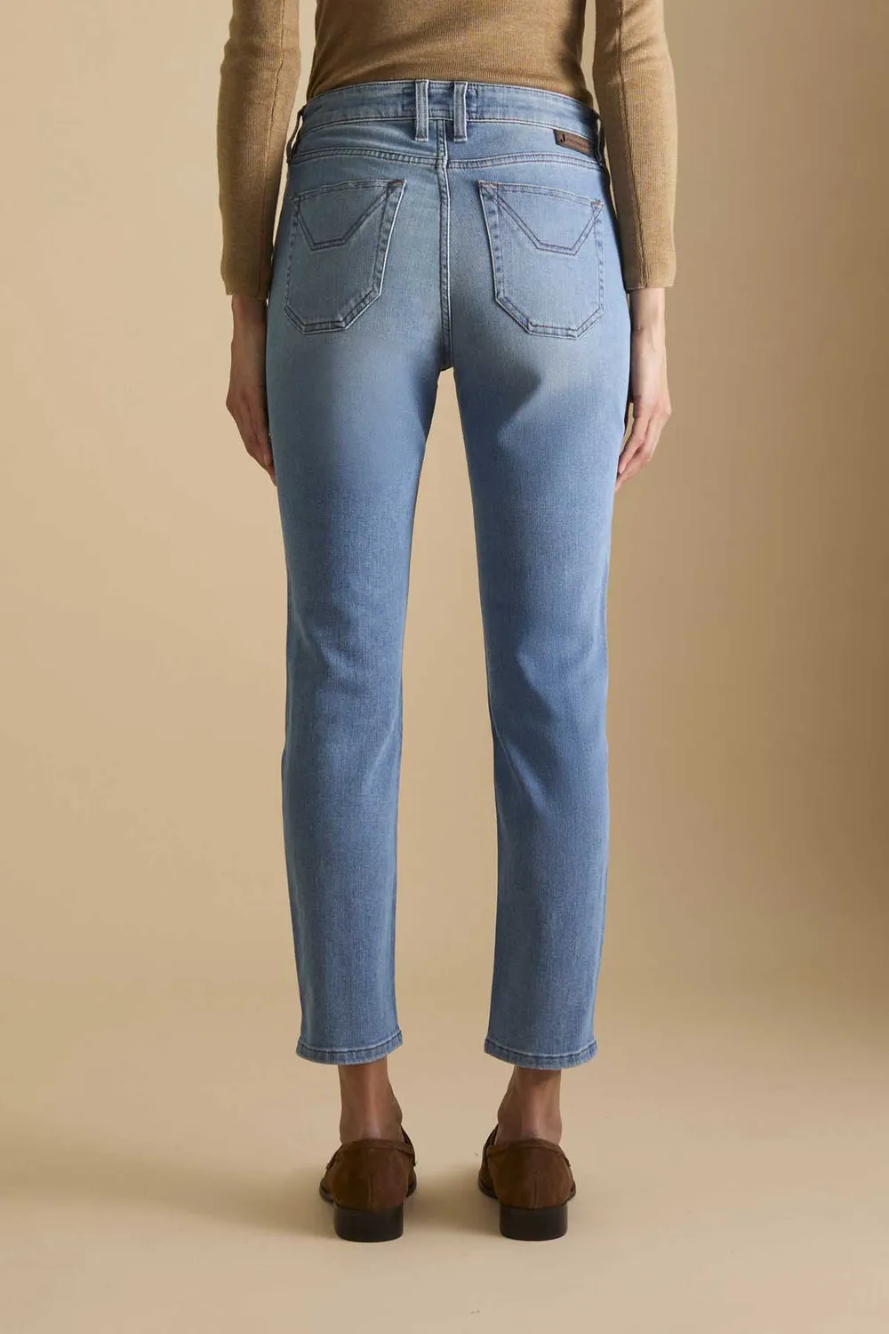 Jeckerson Jacqueline Slim Fit Jeans hellblau Damen