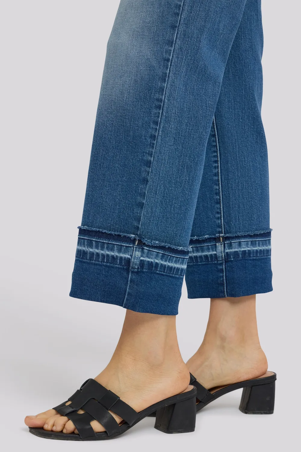 NYDJ Bailey Relaxed Straight Ankle Jeans Sun Soak