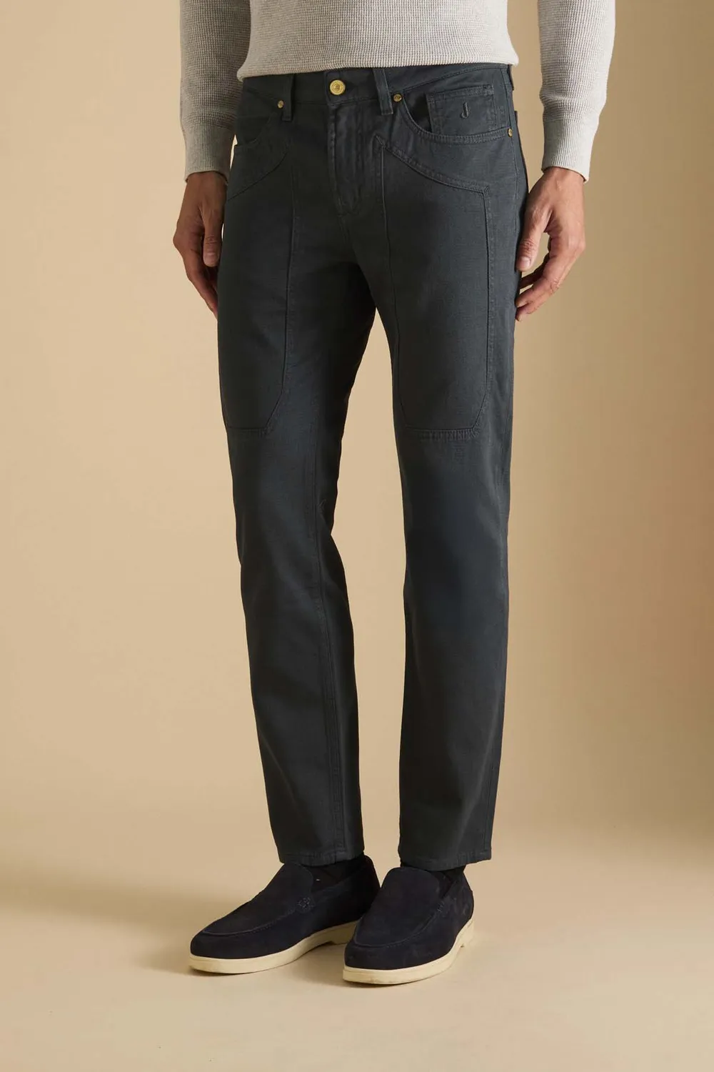Jeckerson James Toppa Hose nachtblau Skinny