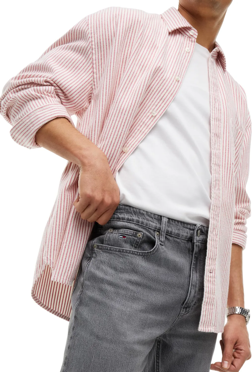 Tommy Jeans Ryan Slim Straight DM0DM23473 Herren Jeans 32W/34L Slim