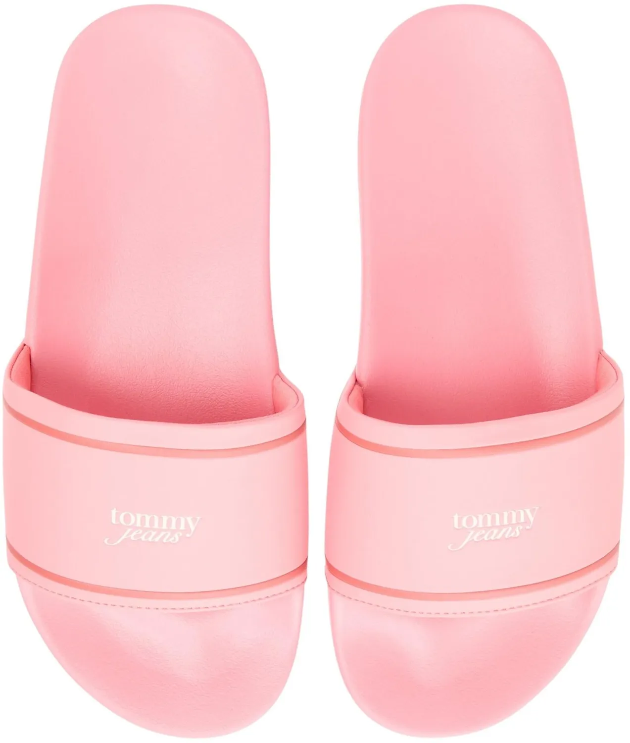 Tommy Jeans Badeschuhe Damen Rosa 36 Logo