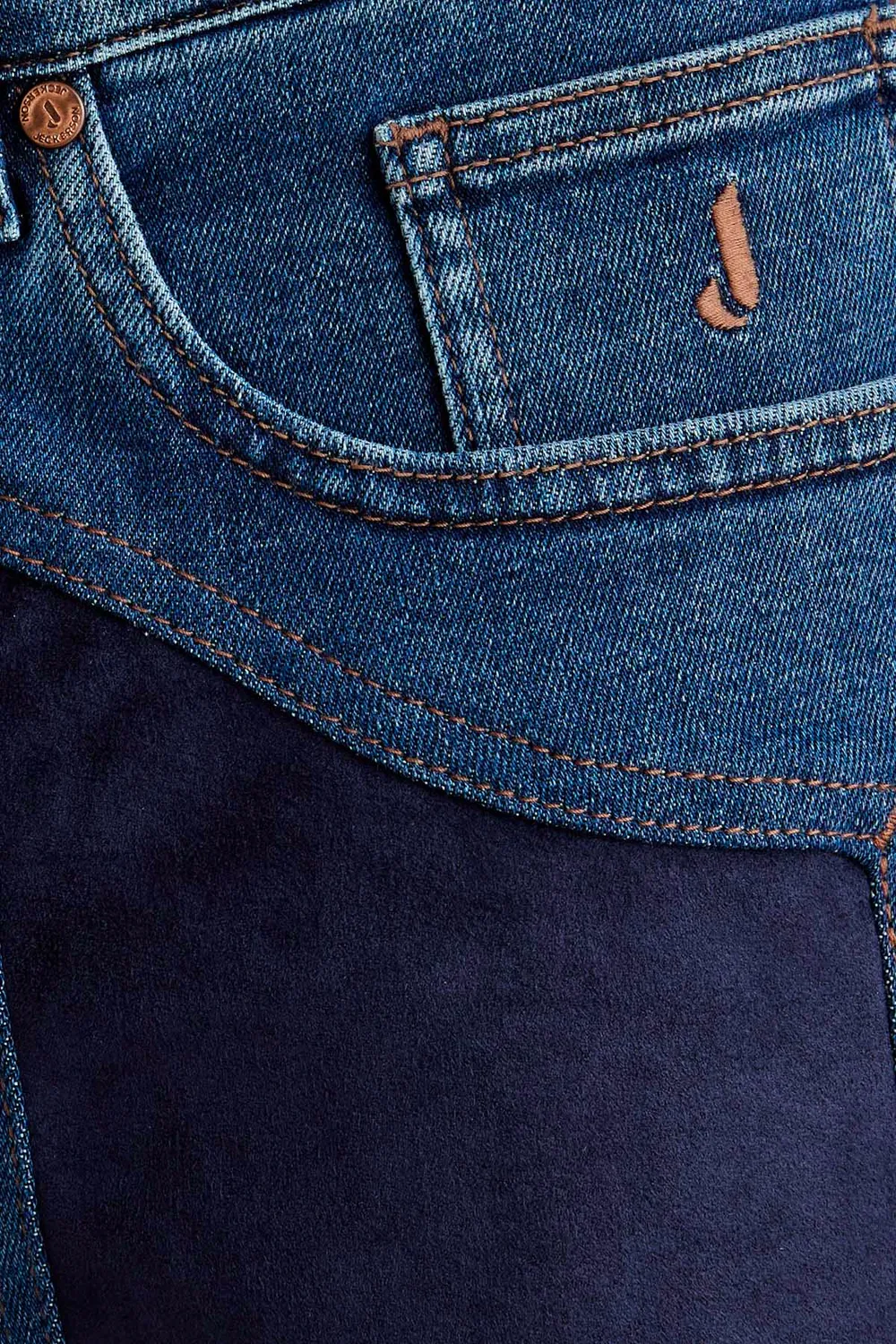 Jeckerson John Slim Fit Jeans Blau Alcantara Dunkelblau