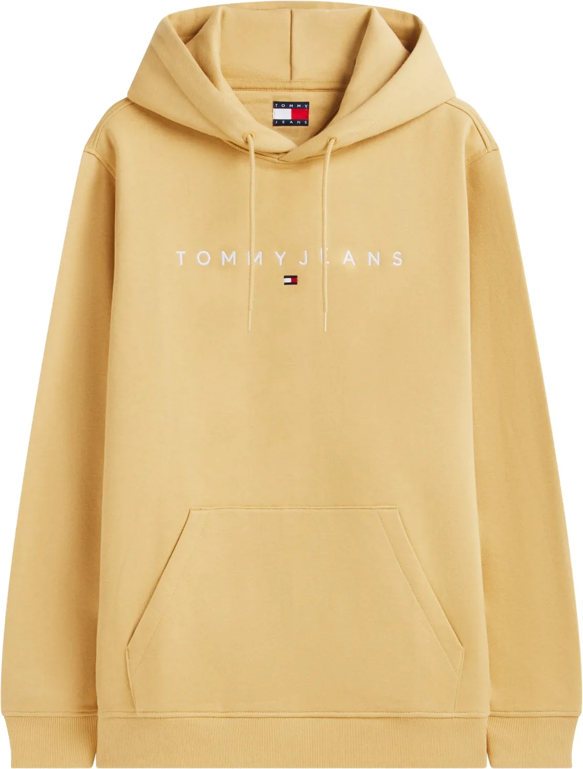 Tommy Jeans Linear Logo DM0DM20746 Hoodie S beige