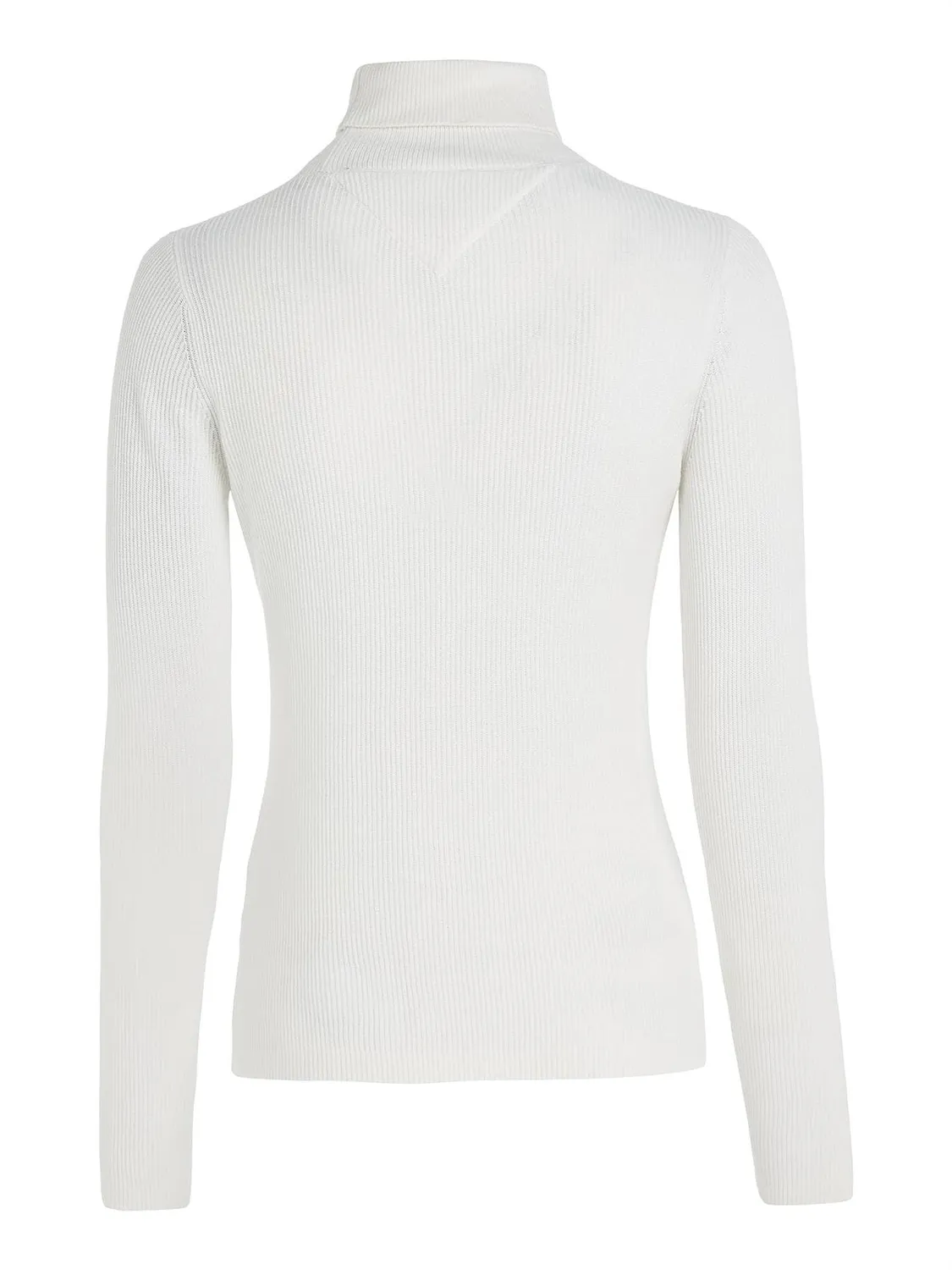 Tommy Jeans TJW Essential Turtleneck DW0DW16537 Pullover Damen