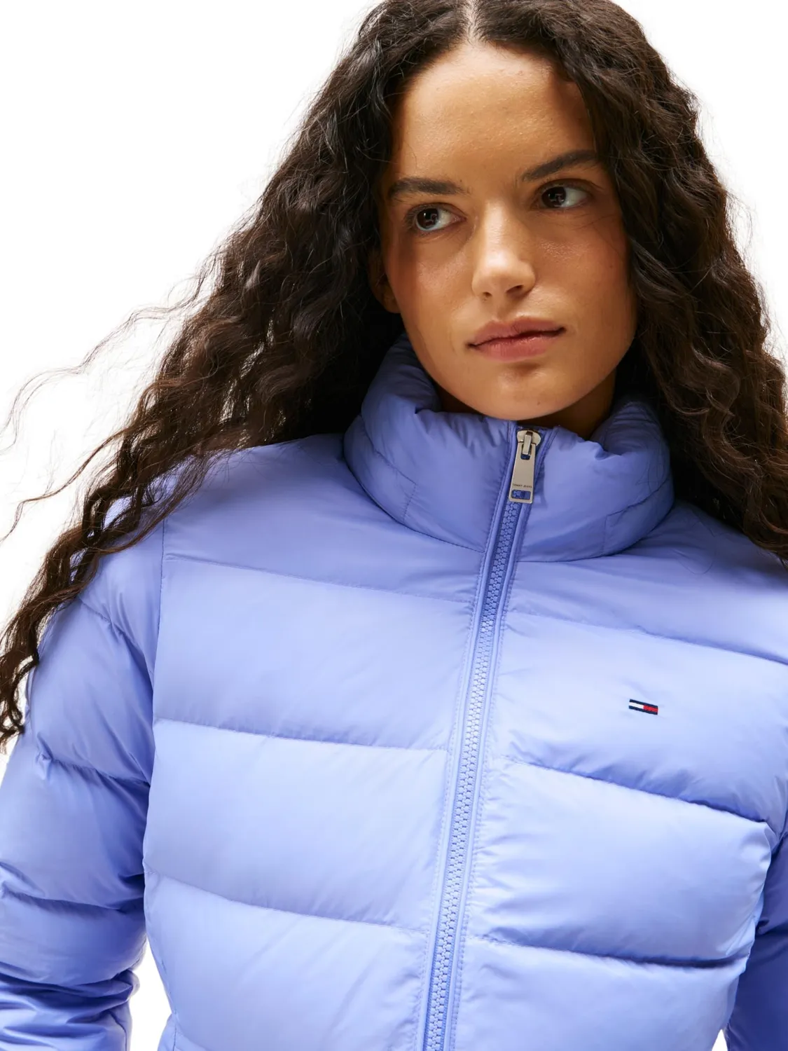 Tommy Jeans Basic Hooded Pufferjacke Daunen Damen mit Kapuze
