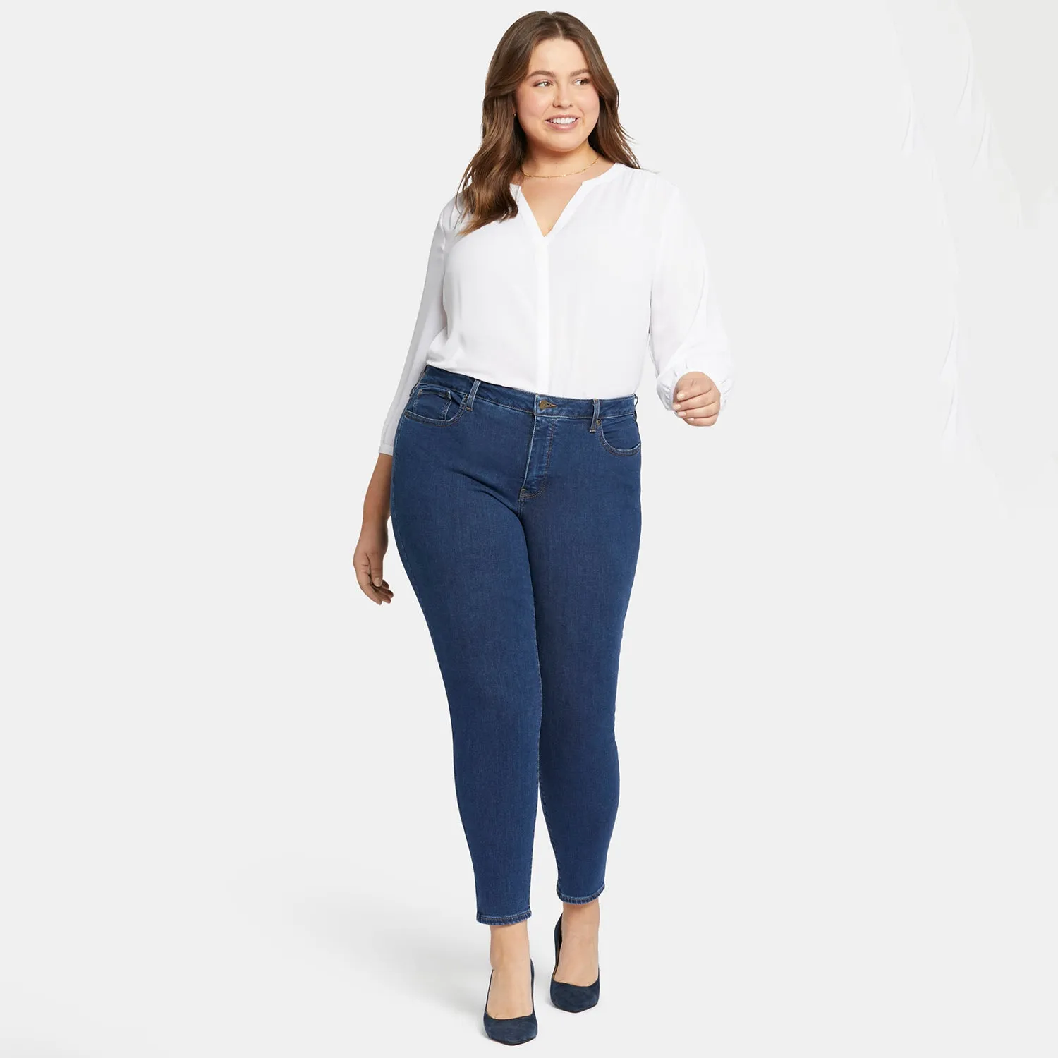 NYDJ Ami Skinny Jeans Quinn Plus Size second skin