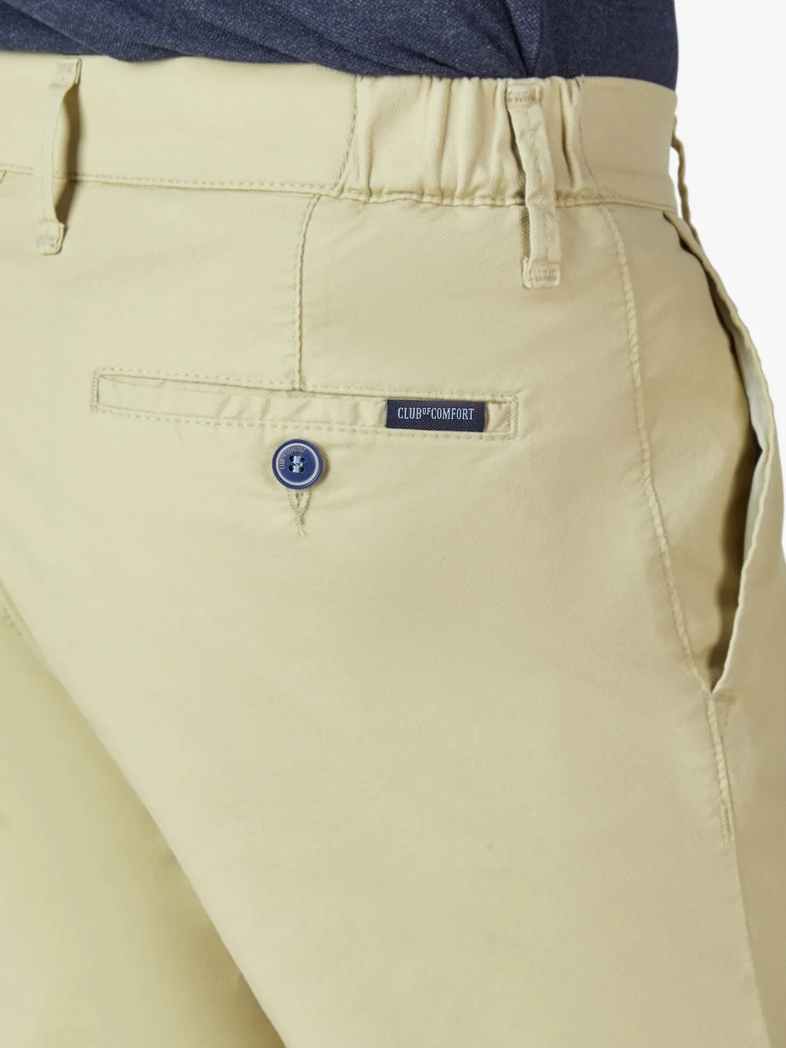 Club of Comfort Foxx 8109 Hose gelb Slim Fit